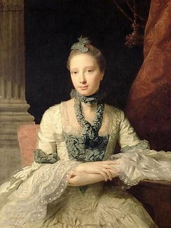 Allan Ramsay Portrait of Lady Susan Fox Strangways oil painting image